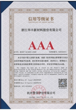 信用等級(jí)證書